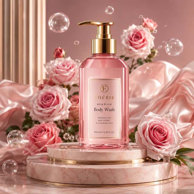 Rose Gold Perfume Advertisement preview