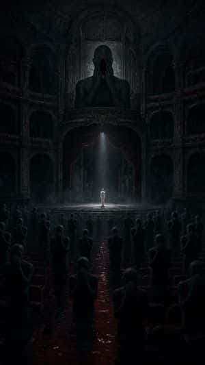 Dark Surrealist Flooded Opera House preview
