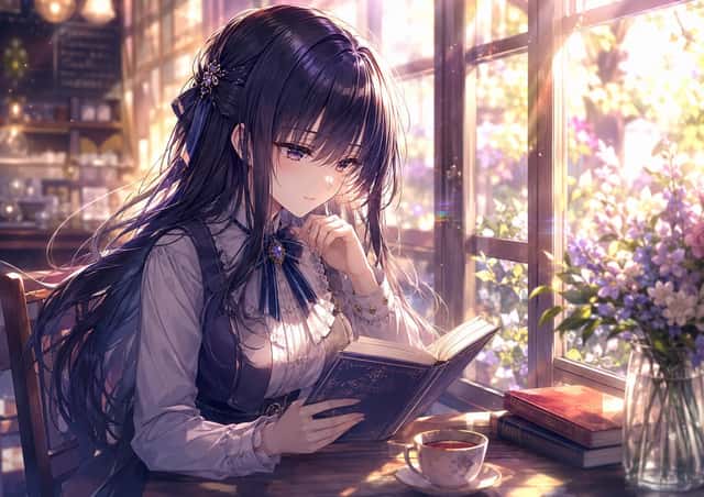 Sunlit Anime Café Reader preview
