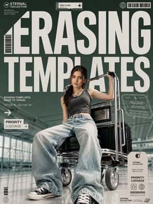 Airport Fashion Magazine Cover preview