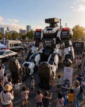 Tokyo Police Robot Exhibition preview