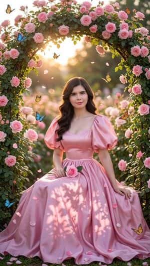 Romantic Ball Gown Garden Portrait preview