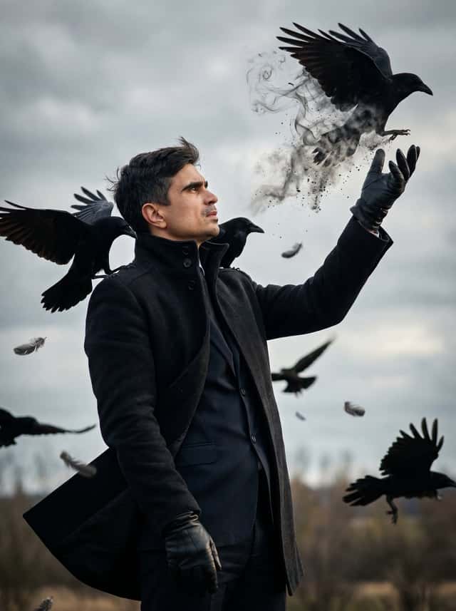 Raven Summoner Cinematic Portrait preview