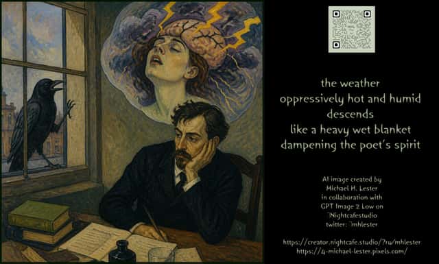 Oppressive Weather Poet Poster preview