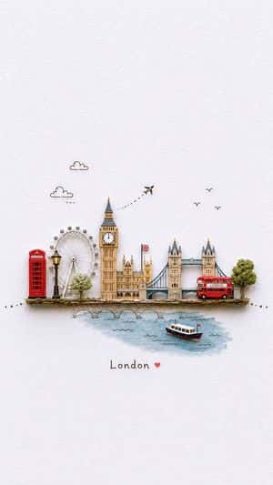 Miniature Paper-Craft Travel Illustration preview