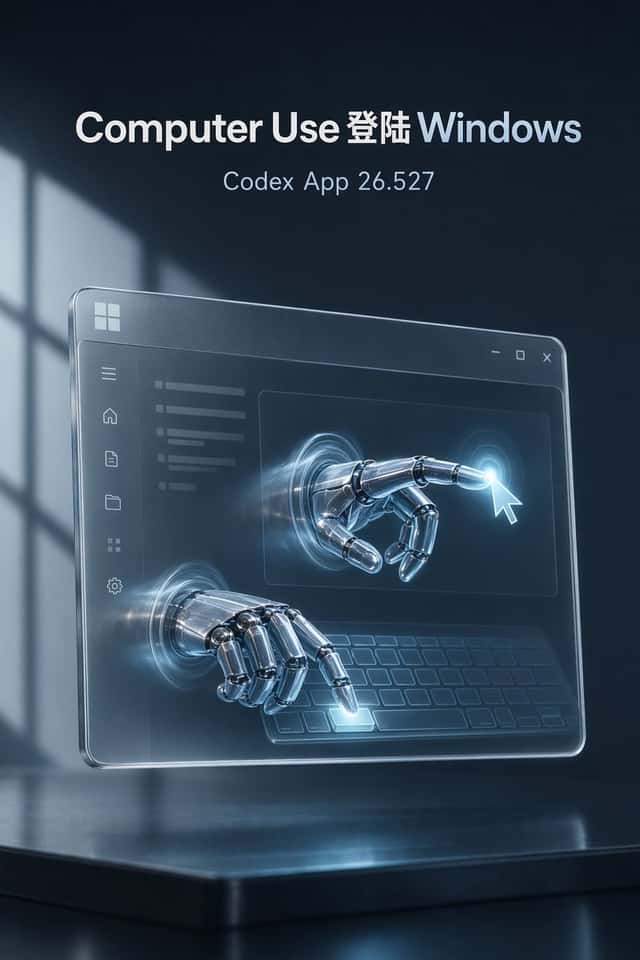 Futuristic AI Windows Login Poster preview