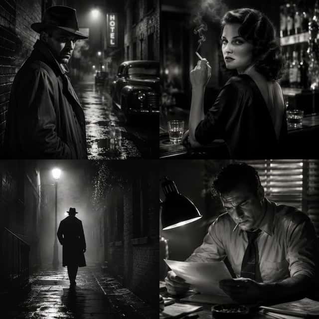 Film Noir Grayscale Drama preview
