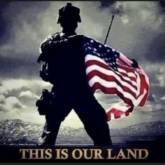 Soldier Raising the American Flag preview