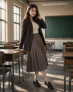 University Classroom Fashion Portrait preview