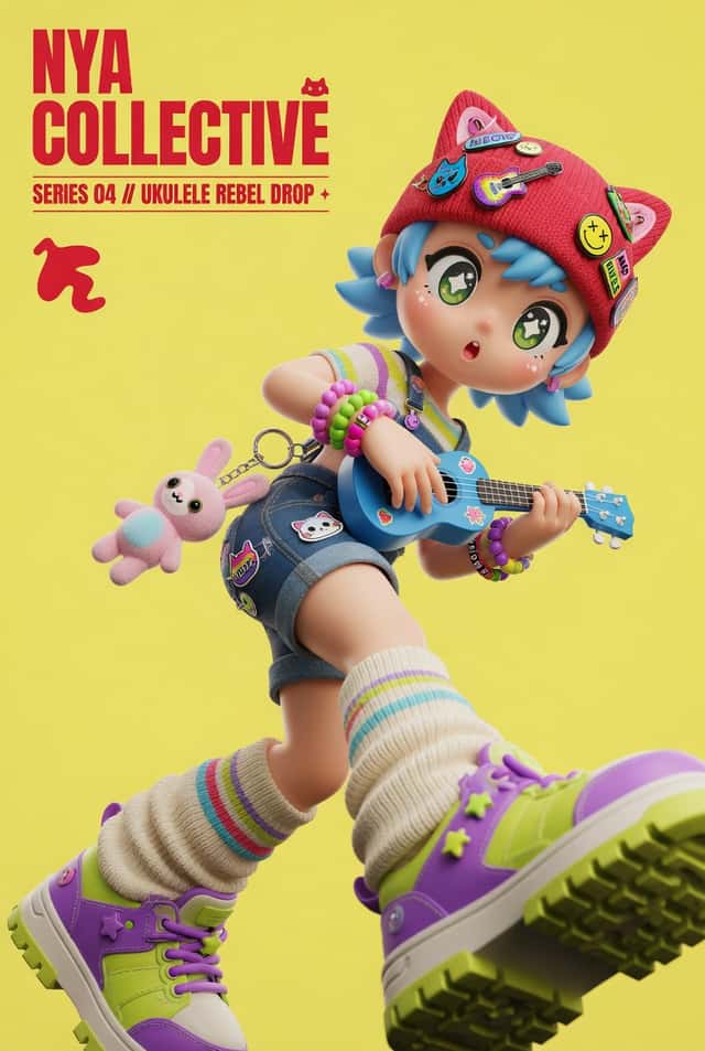 3D Designer Toy Poster preview