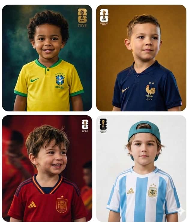 World Cup Children Football Portraits preview
