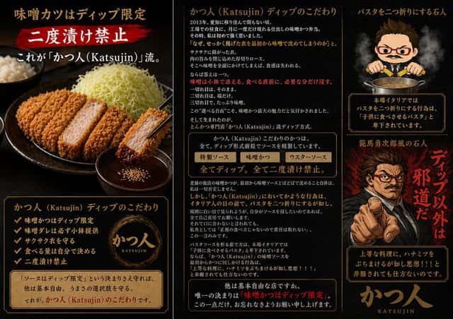 Katsujin Miso Katsu Dip-Only Poster preview
