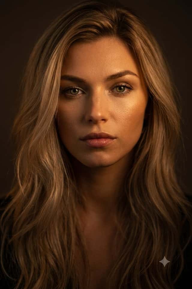 Cinematic Rembrandt Beauty Portrait preview