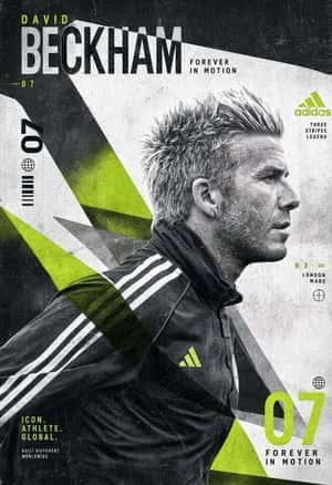 Experimental David Beckham Sports Poster preview