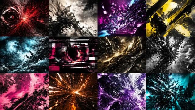 Abstract Energy Burst Grid preview