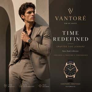 Luxury VANTORÉ Watch Advertisement preview