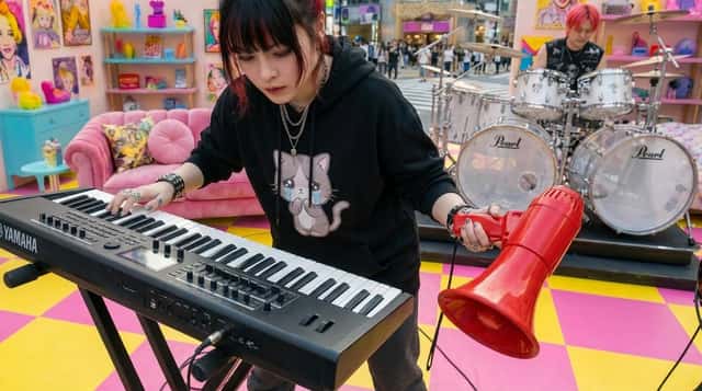 Kawaii Punk Band Studio Scene preview