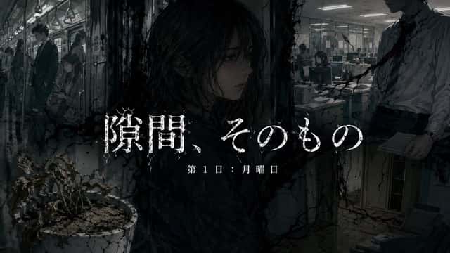 Japanese Urban Horror Novel Cover preview