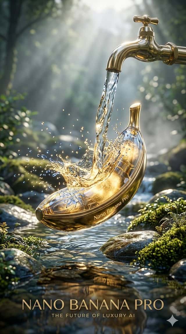 Luxury Golden Tea Cup Mountain Stream preview