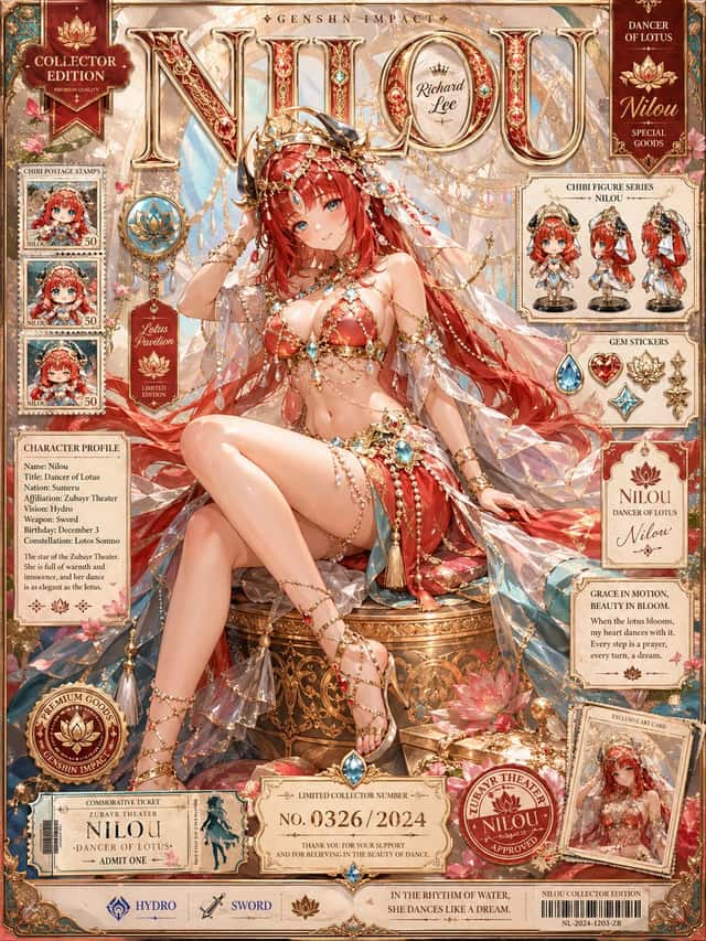 Nilou Collector Edition Poster preview