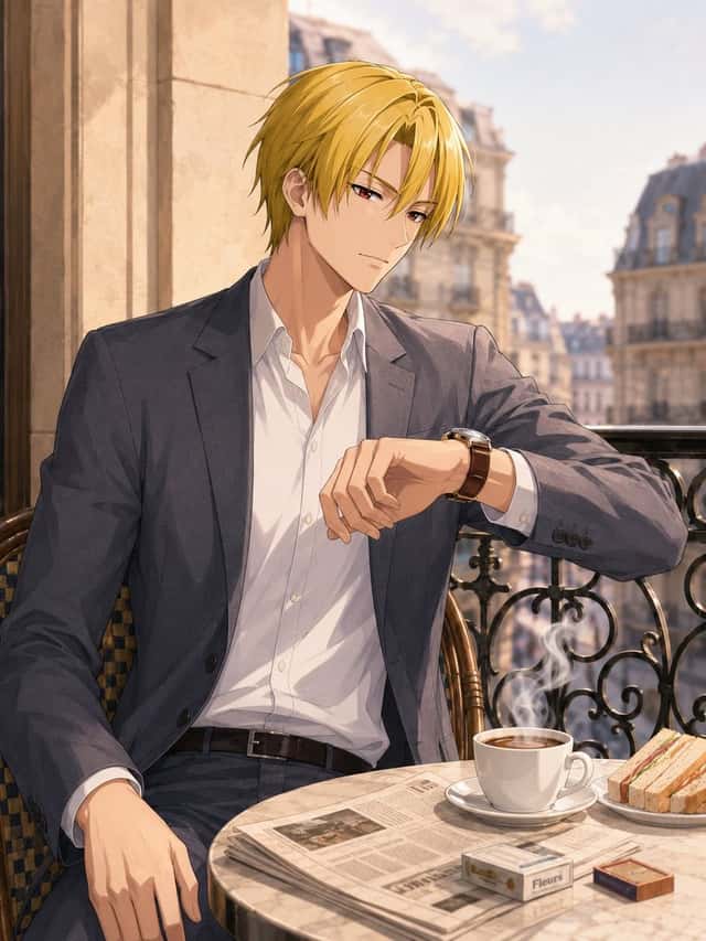 Anime Man at Paris Café preview