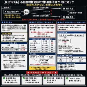 Japanese Civil Code Article 177 Infographic preview