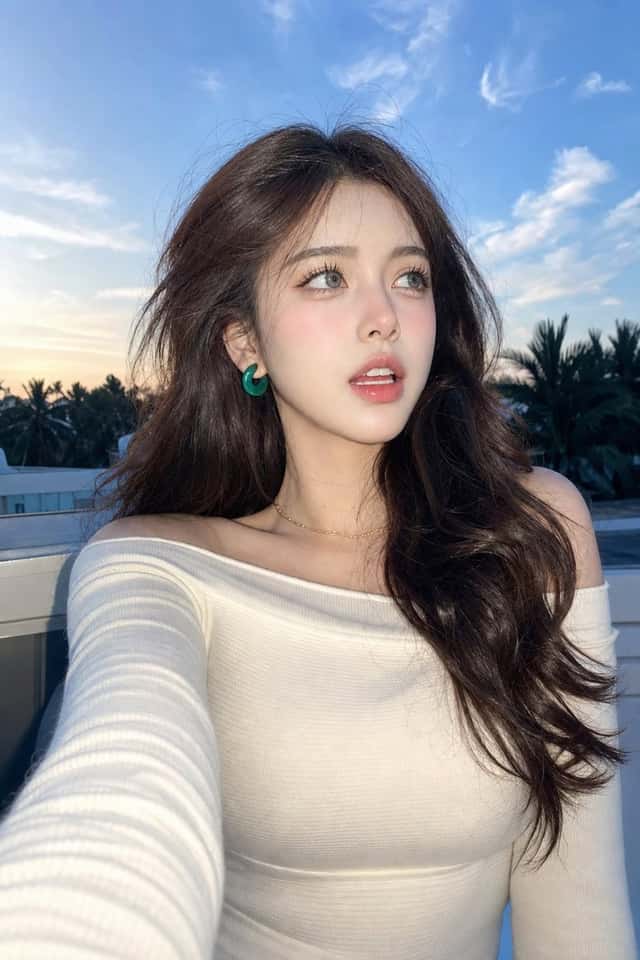 Blue Hour Rooftop Selfie preview