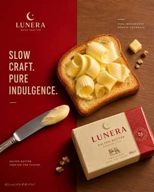Premium Food Ad: Lunera Butter preview