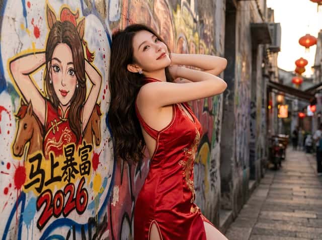 Lunar New Year Street Graffiti Portrait Prompt preview