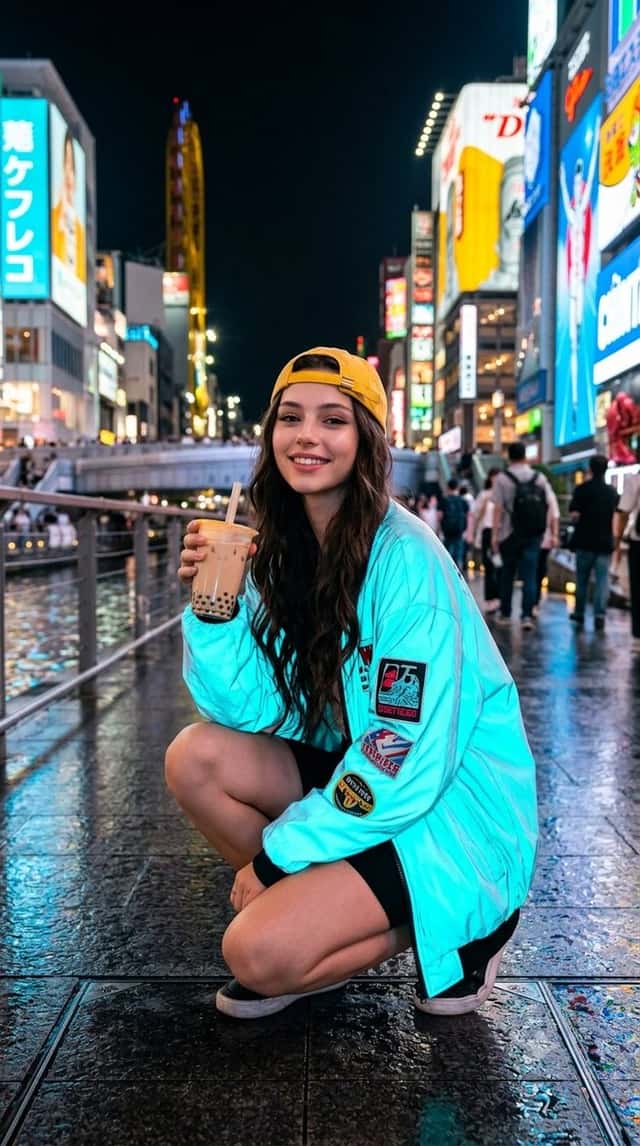 Cyberpunk Streetwear Portrait in Osaka preview