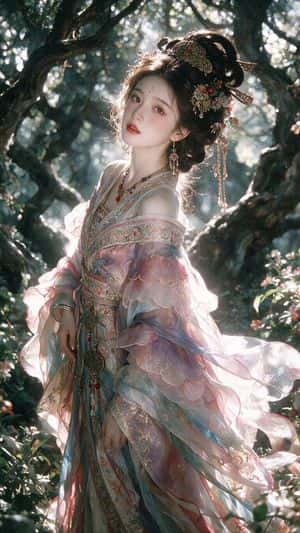 Enchanted Hanfu Forest Goddess preview