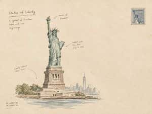 Minimal Hand-Drawn Architectural Sketch preview