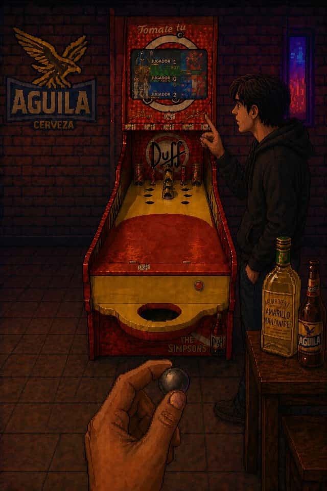 Pixel Art Bolirana Night Scene preview