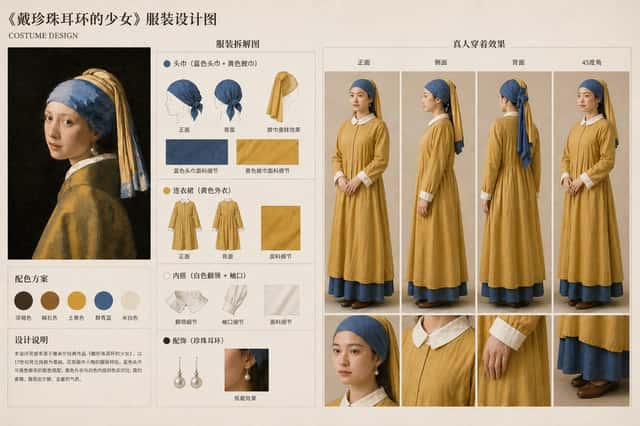 Painting-to-Fashion Design Prompt preview