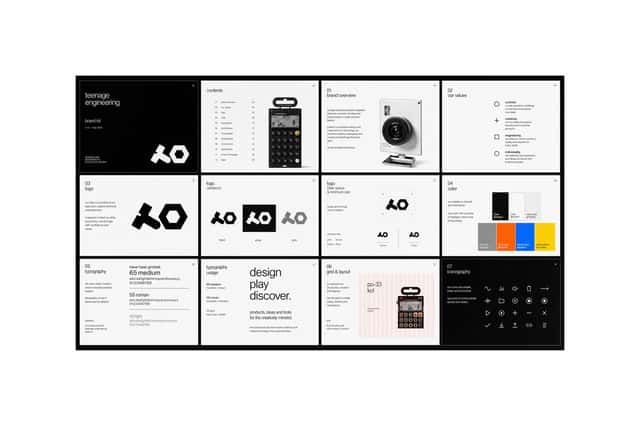 Minimal Brand Guideline Board preview