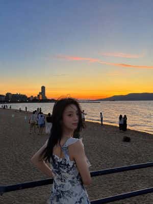 Sunset Beach Travel Photography preview