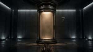 Cinematic Sci-Fi Containment Pod preview