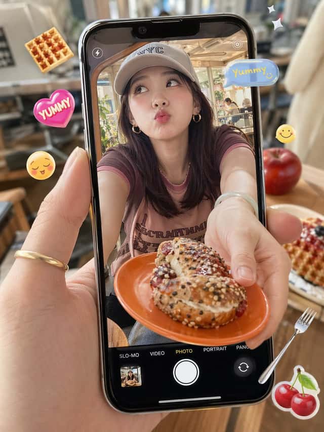 Cafe Phone Camera Food Snapshot preview