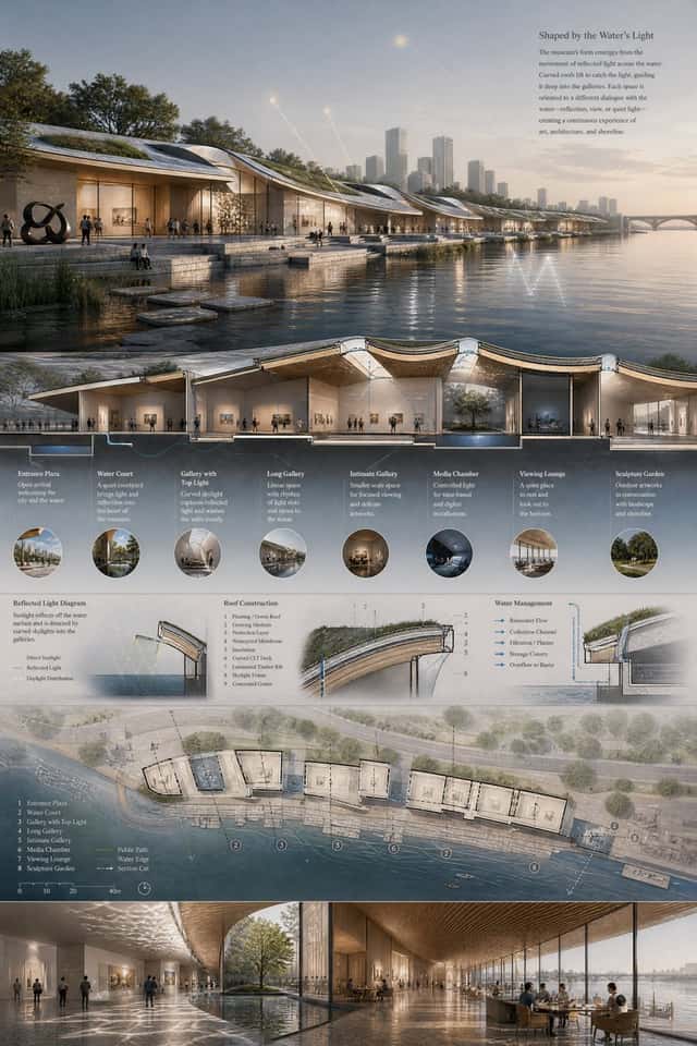Waterfront Museum Architecture Board preview