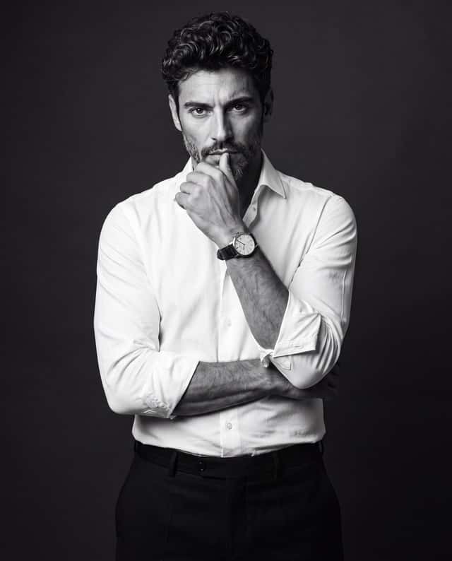 Black and White Studio Portrait of a Man preview
