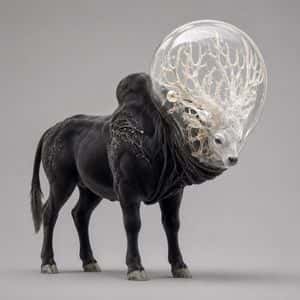 Glass-Orb Antler Bull Creature preview