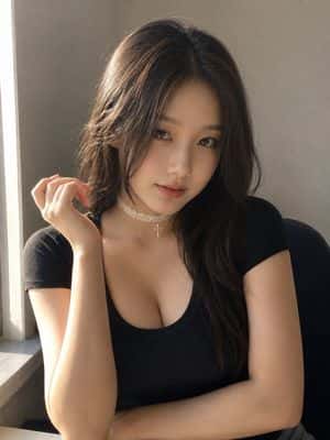 Window Lit East Asian Portrait preview