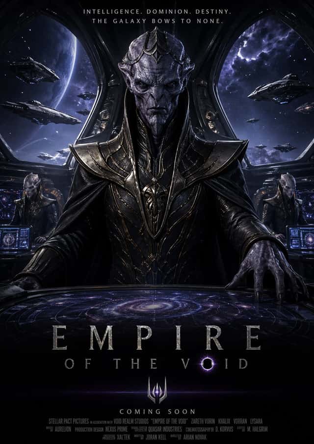 Dark Space Emperor Movie Poster preview