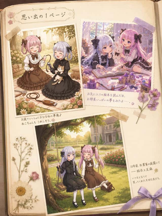 Nostalgic Sisters Scrapbook Page preview