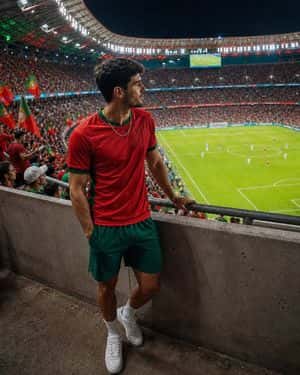 Professional Stadium Fan Photography Prompt preview