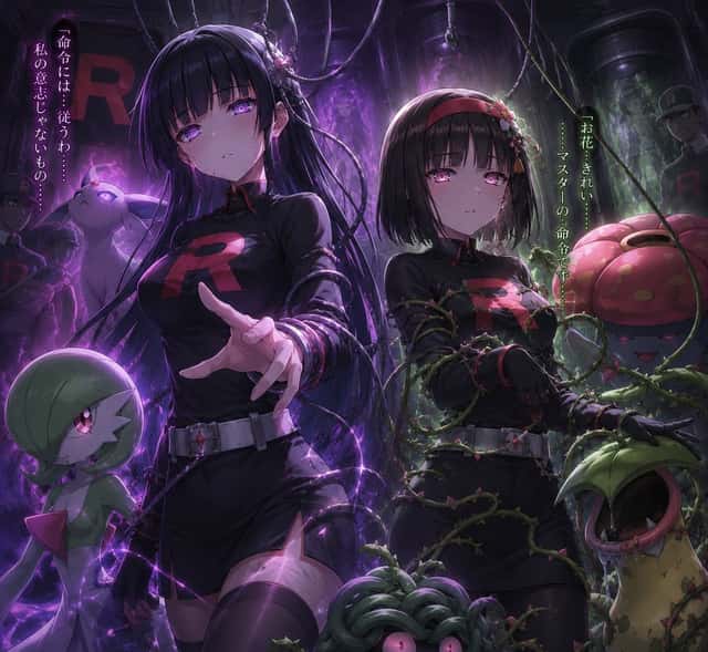 Dark Pokémon Art Style preview