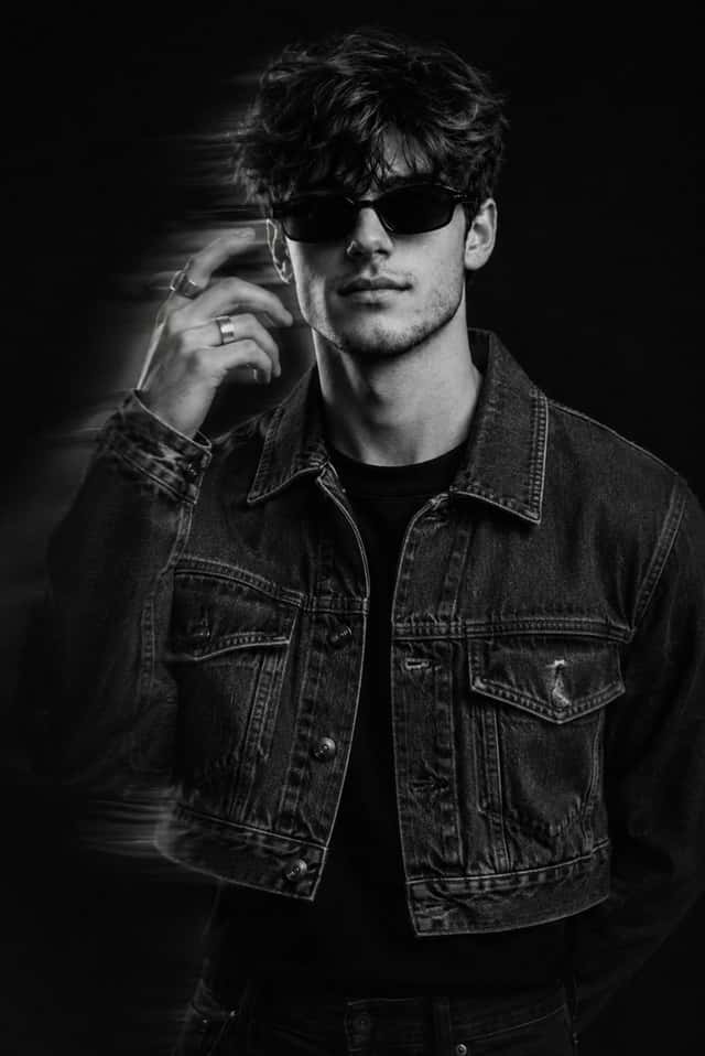 Black and White Editorial Portrait preview