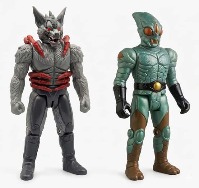 Retro 80s Action Figure Aesthetic preview