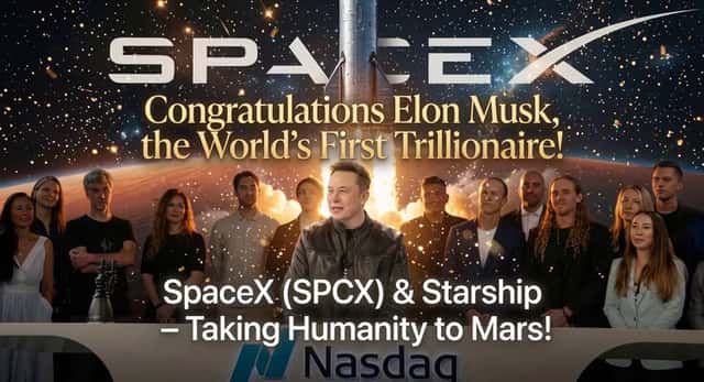 Elon Musk SpaceX Trillionaire Celebration preview