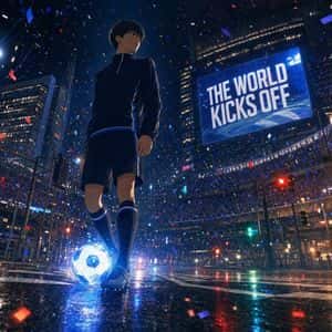 Night City Soccer Kickoff Visual preview